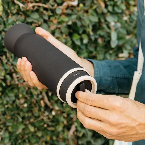 Hitch Waterbottle Free People Green with Rare Handle - Picture 7 of 8